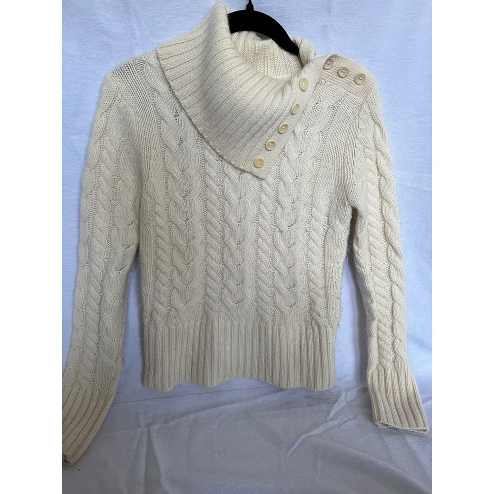 Cream Angola Sweater